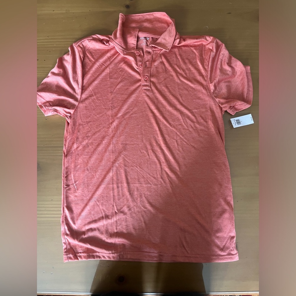 Men's small old navy collared shirt. salmon